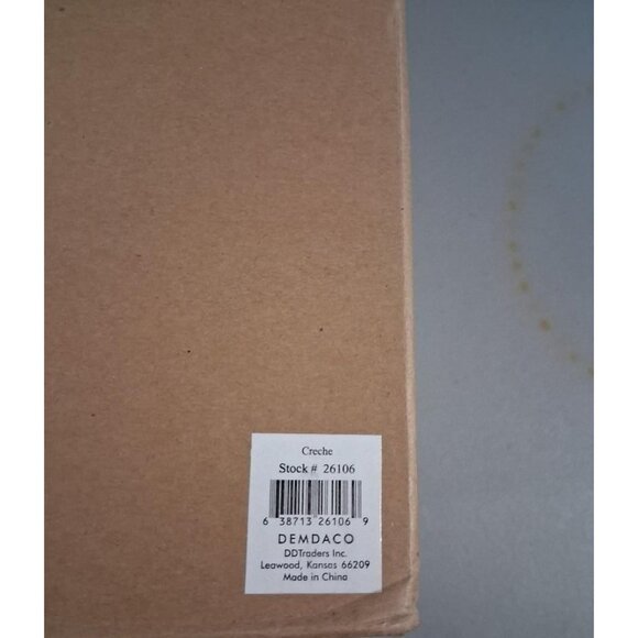 Willow Tree Susan Lordi Crèche Nativity Scene Stable By Demdaco Hand-Painted Woo - Picture 5 of 11